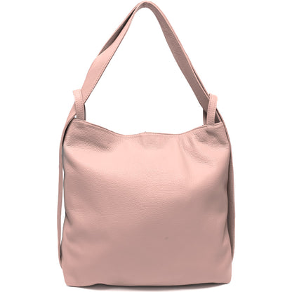 Greta GM convertible leather backpack