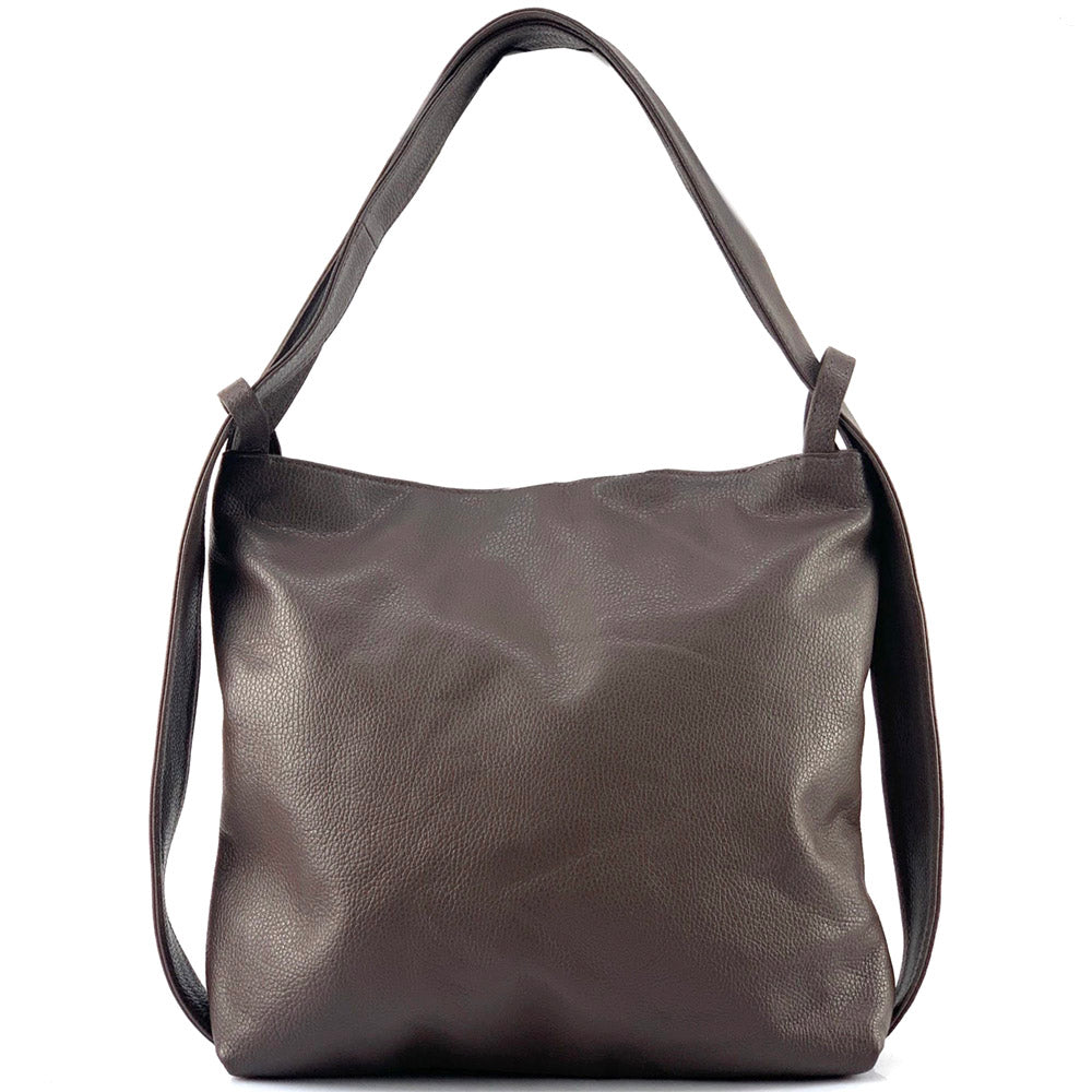 Greta GM convertible leather backpack