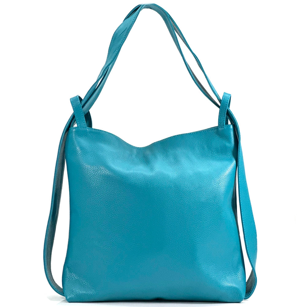 Greta GM convertible leather backpack
