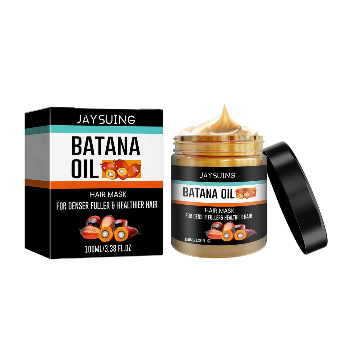 Jaysuing Batana Dense Hair Mask Solid Hair Dense Hair Deep Moisturizing Repair Dye Perm Hair Care Mask