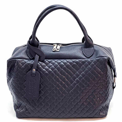 Florine leather handbag - Made In Italy