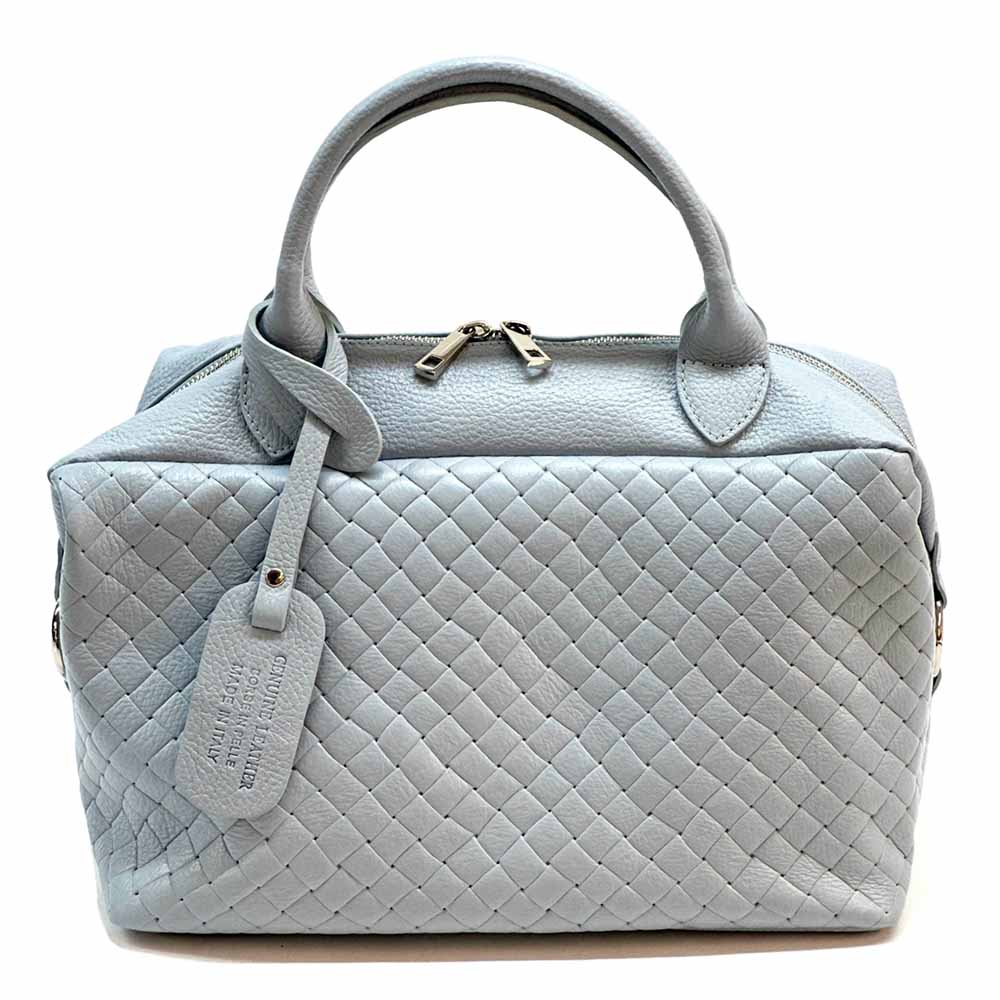 Florine leather handbag - Made In Italy