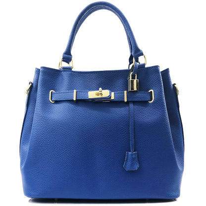 Radiance cow leather Handbag - Made In Italy