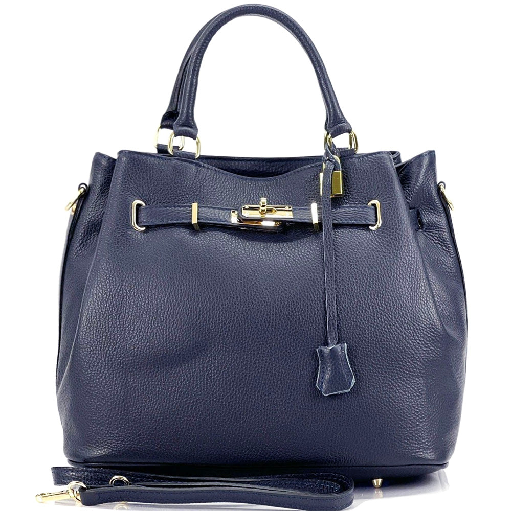 Radiance cow leather Handbag - Made In Italy