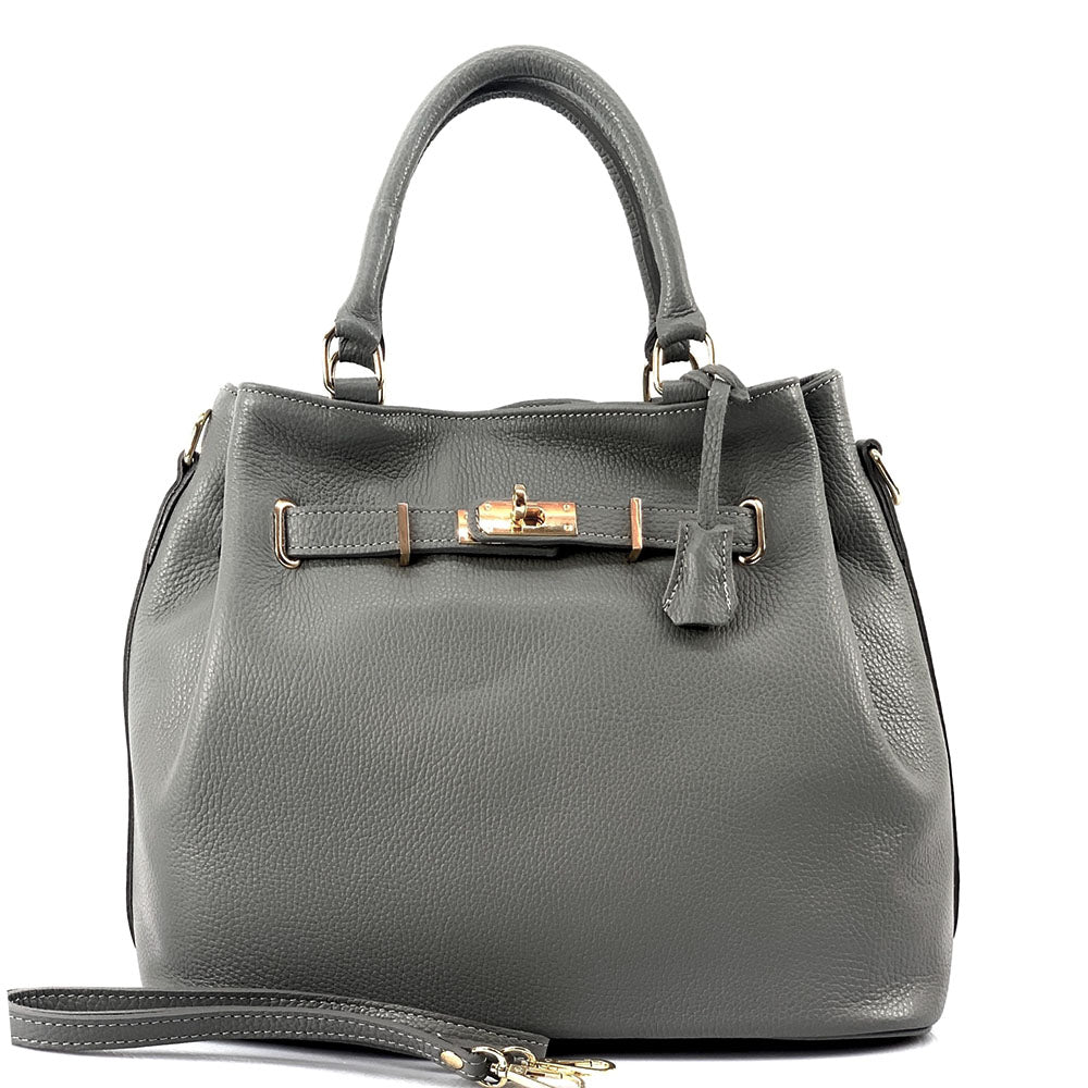 Radiance cow leather Handbag - Made In Italy