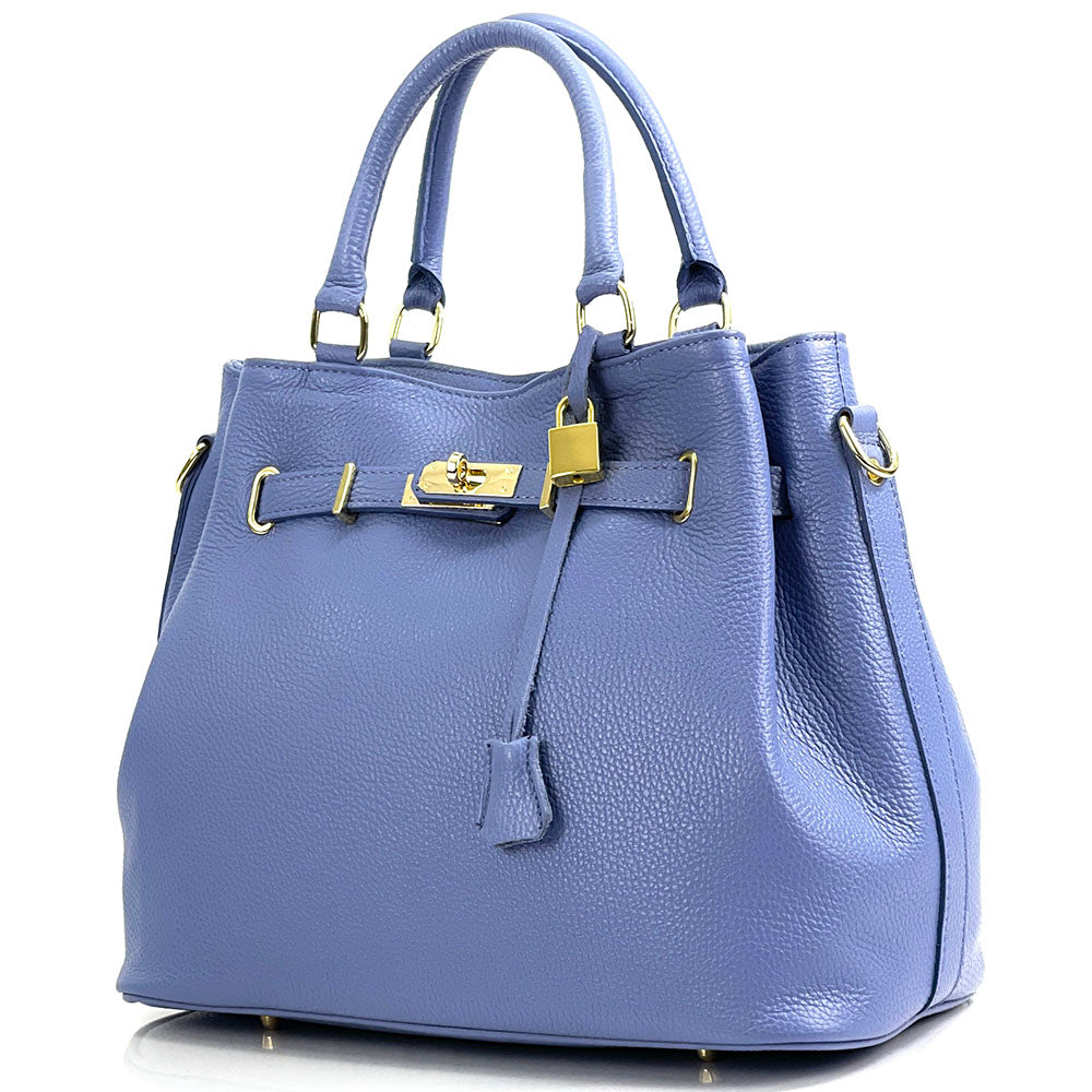 Radiance cow leather Handbag - Made In Italy