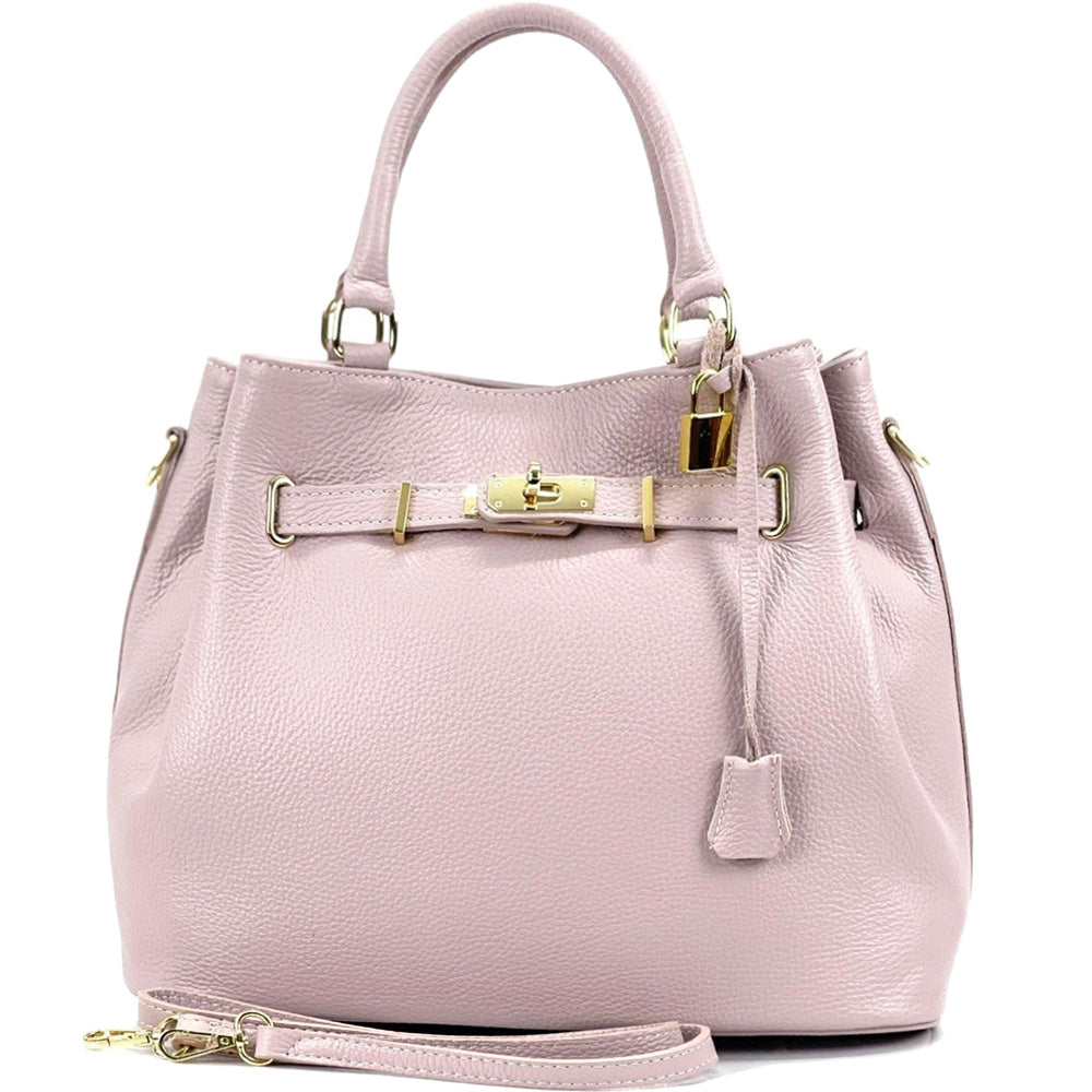 Radiance cow leather Handbag - Made In Italy