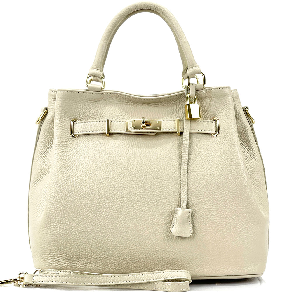 Radiance cow leather Handbag - Made In Italy