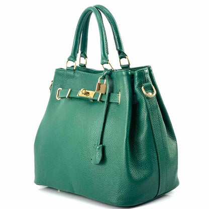 Radiance cow leather Handbag - Made In Italy
