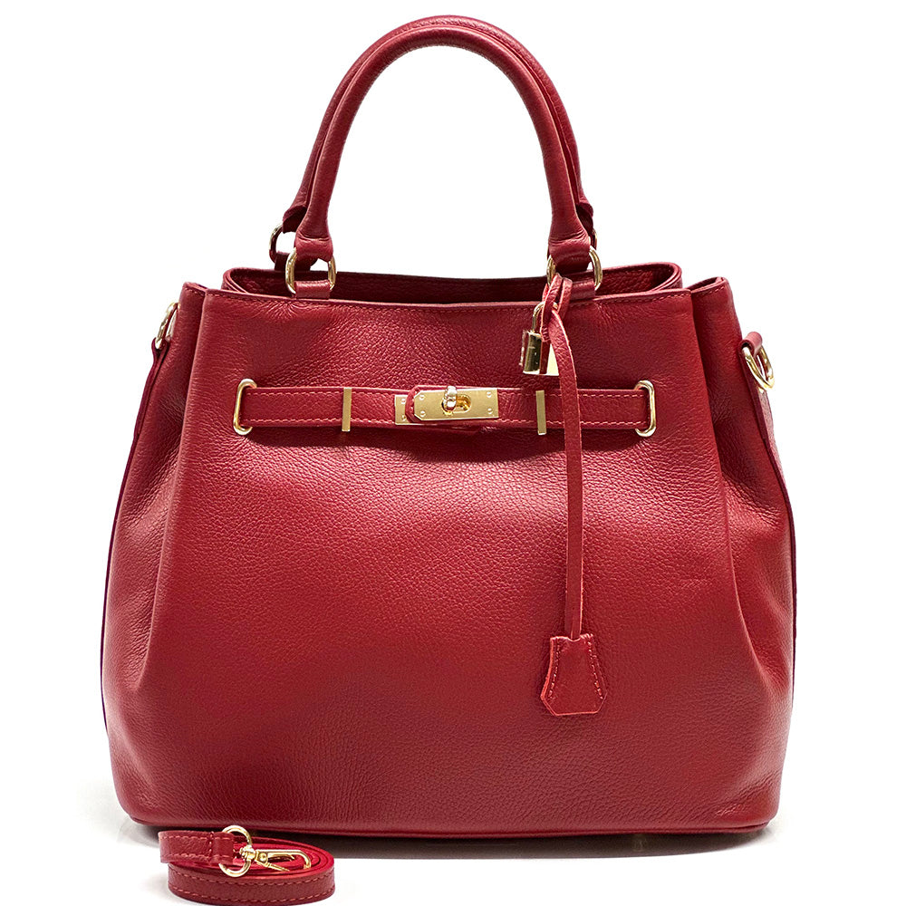Radiance cow leather Handbag - Made In Italy