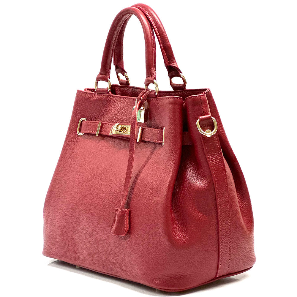 Radiance cow leather Handbag - Made In Italy
