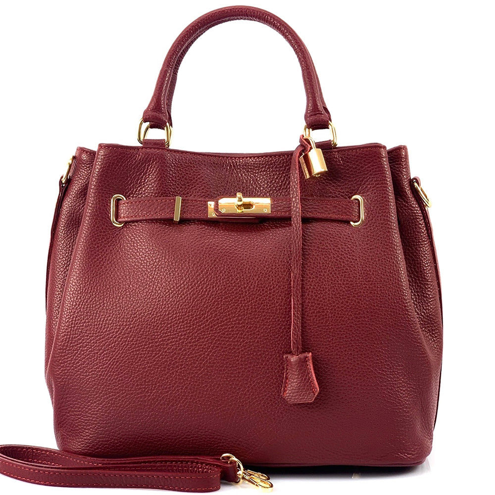 Radiance cow leather Handbag - Made In Italy