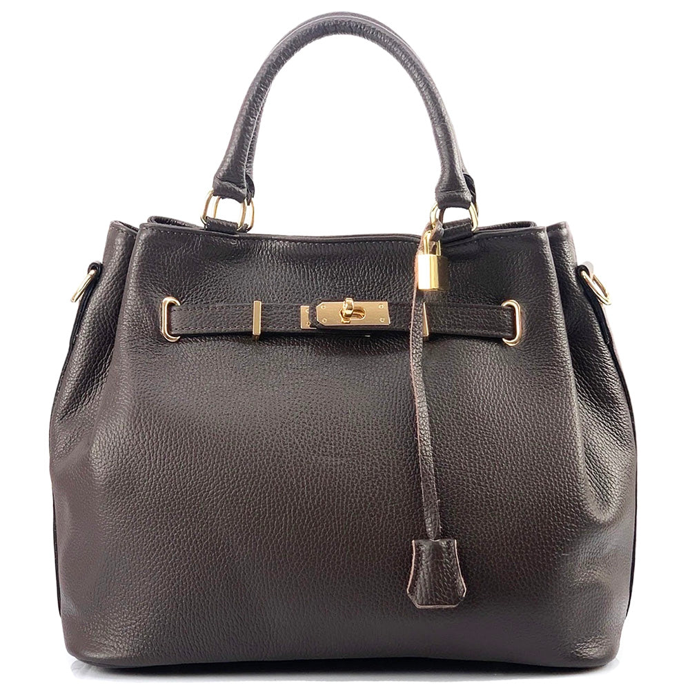 Radiance cow leather Handbag - Made In Italy