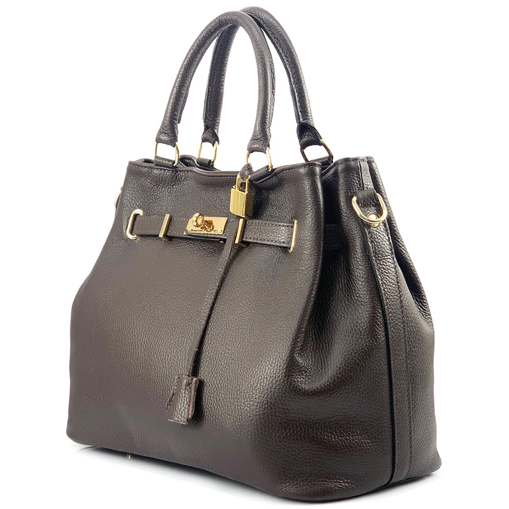 Radiance cow leather Handbag - Made In Italy