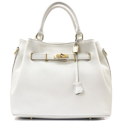 Radiance cow leather Handbag - Made In Italy
