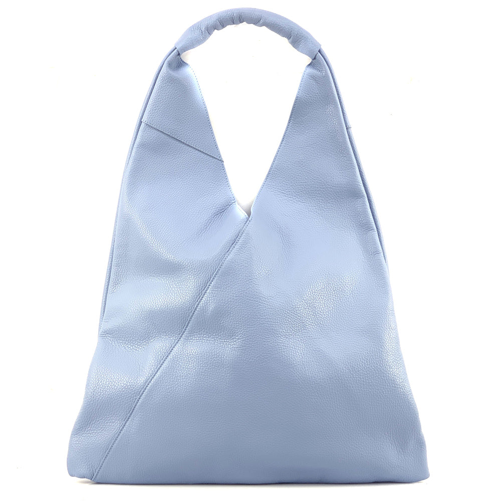 Vincenza Leather Triangle Bag - Made In Italy