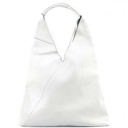 Vincenza Leather Triangle Bag - Made In Italy