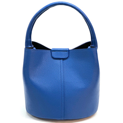 Grazia Leather Bucket Bag - Made In Italy