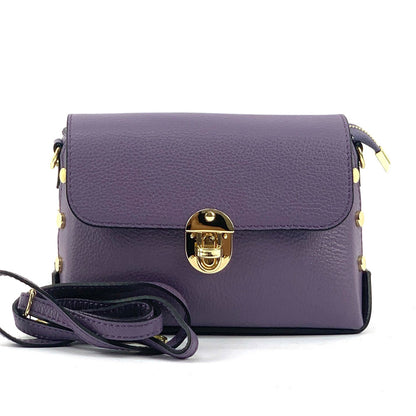 Malak Italian Genuine Leather Crossbody and Clutch Bag - Made In Italy