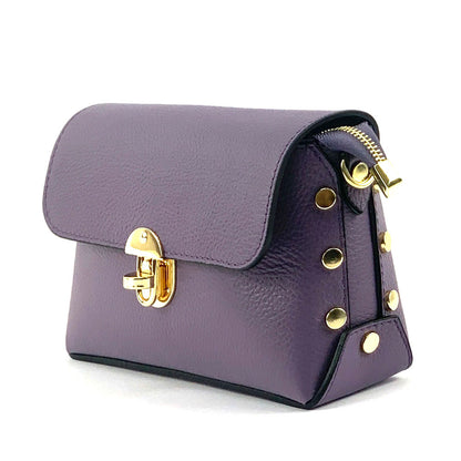 Malak Italian Genuine Leather Crossbody and Clutch Bag - Made In Italy