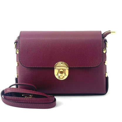 Malak Italian Genuine Leather Crossbody and Clutch Bag - Made In Italy