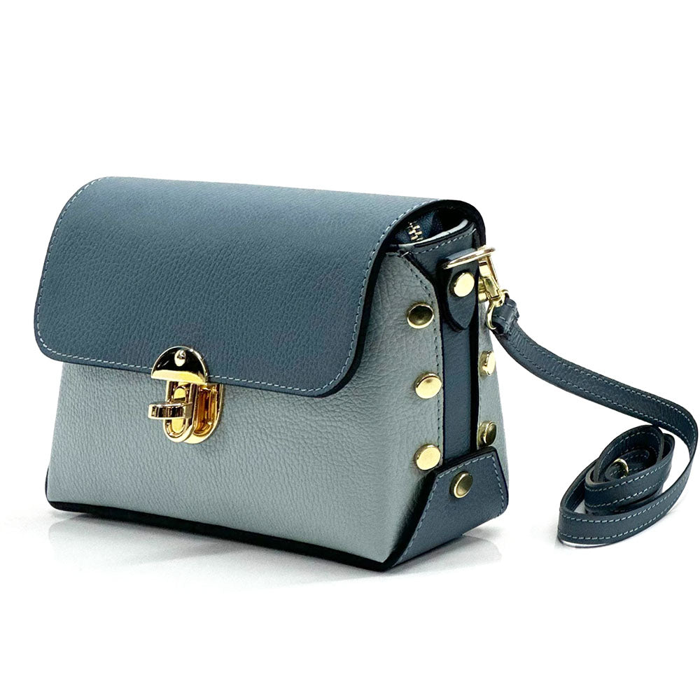 Malak Italian Genuine Leather Crossbody and Clutch Bag - Made In Italy