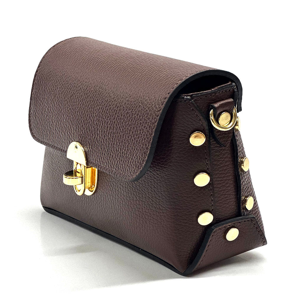 Malak Italian Genuine Leather Crossbody and Clutch Bag - Made In Italy