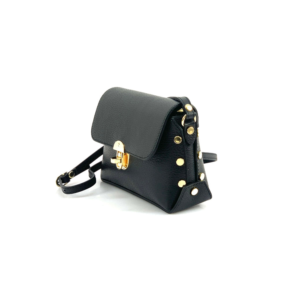 Malak Italian Genuine Leather Crossbody and Clutch Bag - Made In Italy