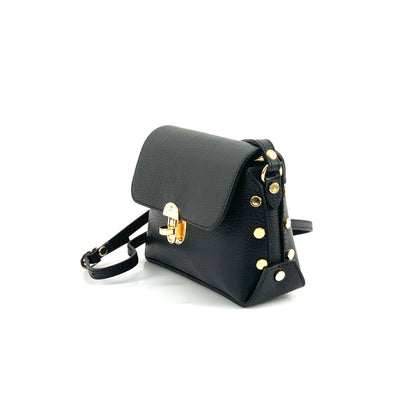 Malak Italian Genuine Leather Crossbody and Clutch Bag - Made In Italy