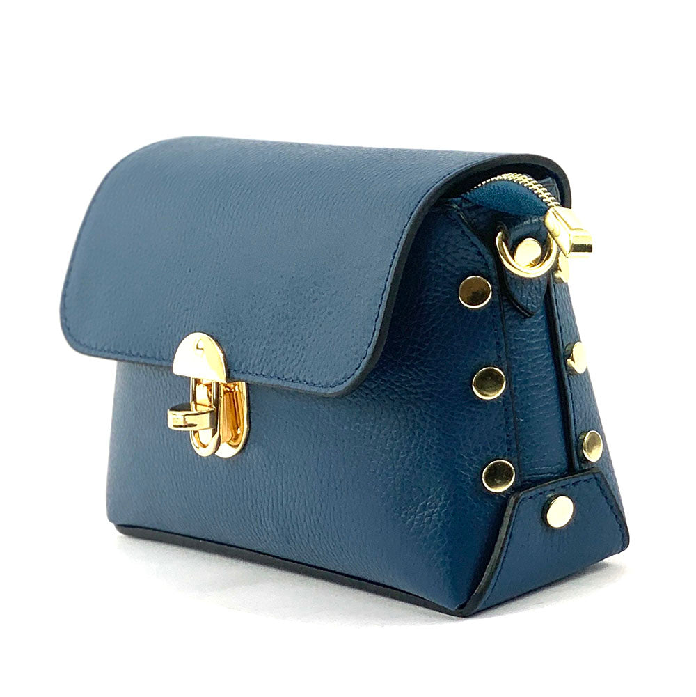 Malak Italian Genuine Leather Crossbody and Clutch Bag - Made In Italy