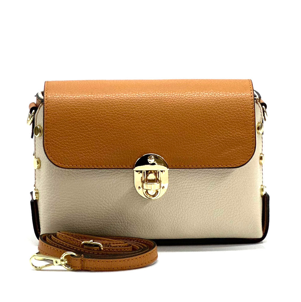 Malak Italian Genuine Leather Crossbody and Clutch Bag - Made In Italy