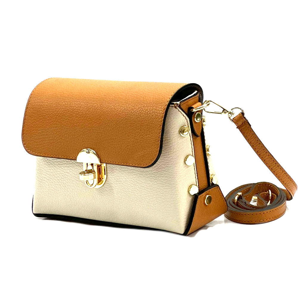 Malak Italian Genuine Leather Crossbody and Clutch Bag - Made In Italy