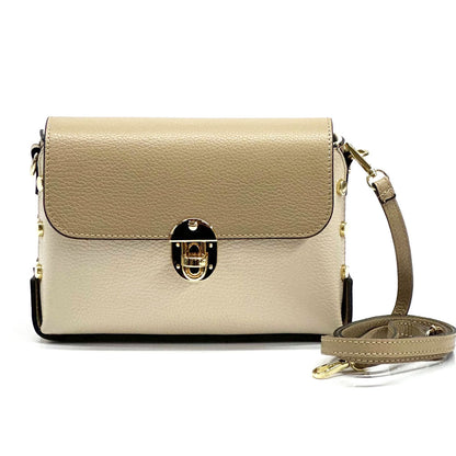 Malak Italian Genuine Leather Crossbody and Clutch Bag - Made In Italy