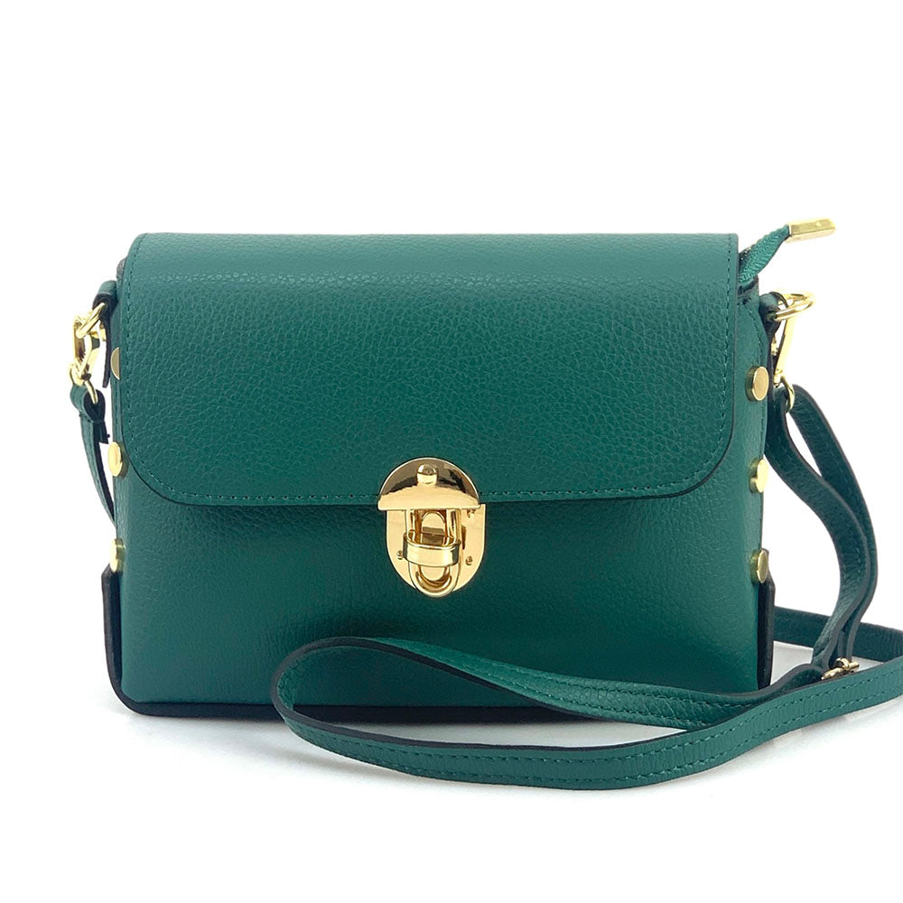 Malak Italian Genuine Leather Crossbody and Clutch Bag - Made In Italy