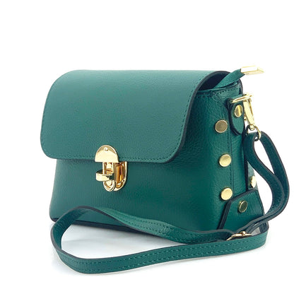 Malak Italian Genuine Leather Crossbody and Clutch Bag - Made In Italy