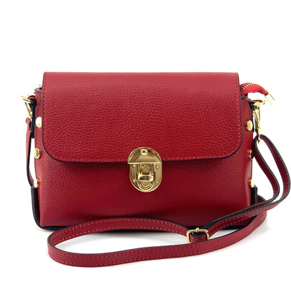 Malak Italian Genuine Leather Crossbody and Clutch Bag - Made In Italy