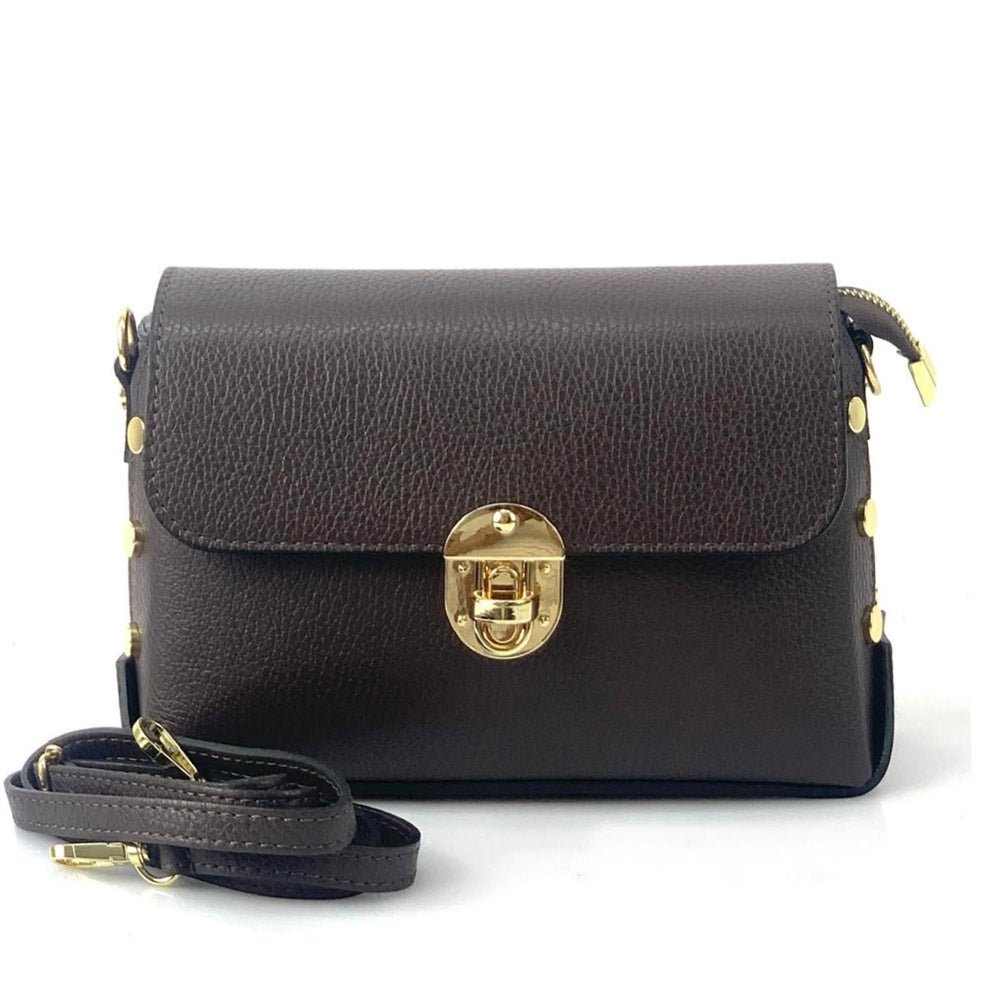 Malak Italian Genuine Leather Crossbody and Clutch Bag - Made In Italy
