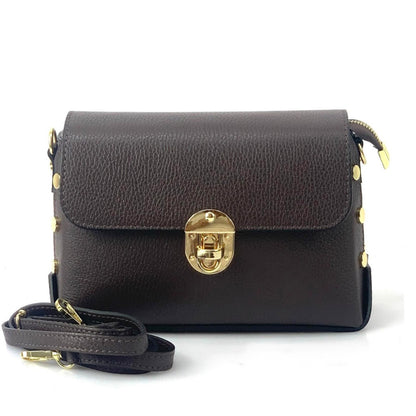 Malak Italian Genuine Leather Crossbody and Clutch Bag - Made In Italy