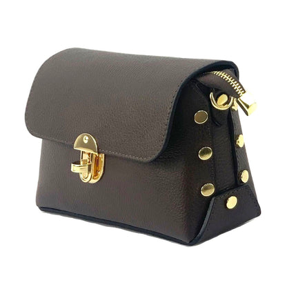 Malak Italian Genuine Leather Crossbody and Clutch Bag - Made In Italy