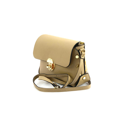 Malak Italian Genuine Leather Crossbody and Clutch Bag - Made In Italy