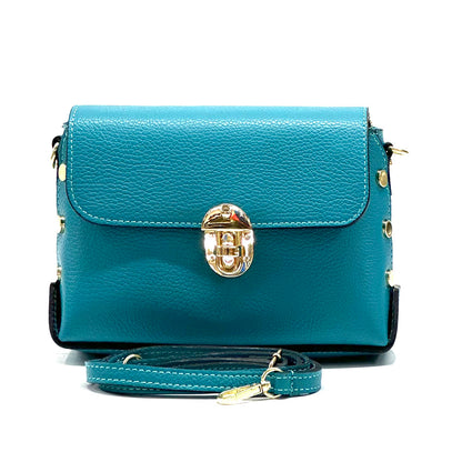 Malak Italian Genuine Leather Crossbody and Clutch Bag - Made In Italy
