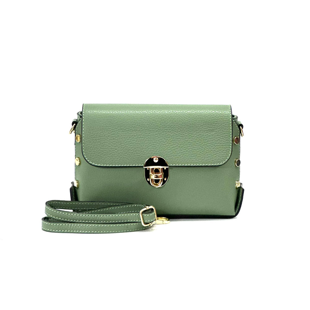Malak Italian Genuine Leather Crossbody and Clutch Bag - Made In Italy