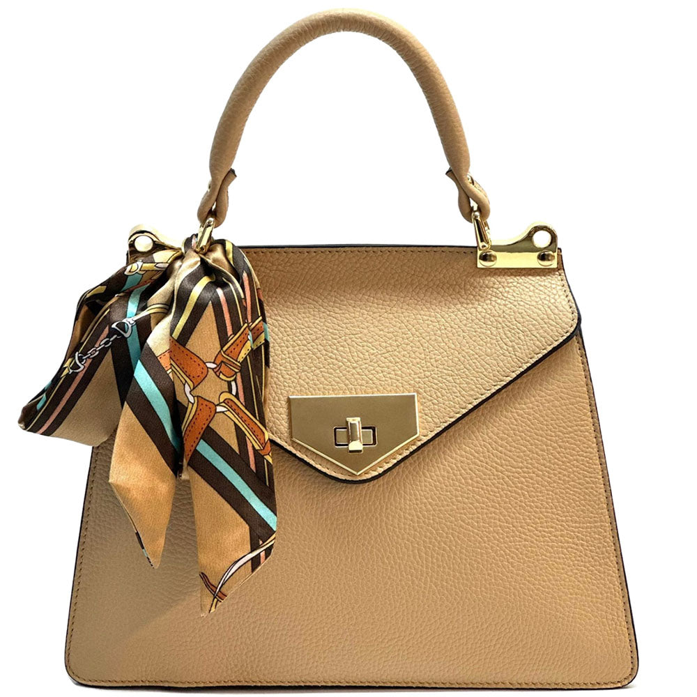 Isabella Leather Bag - Made In Italy