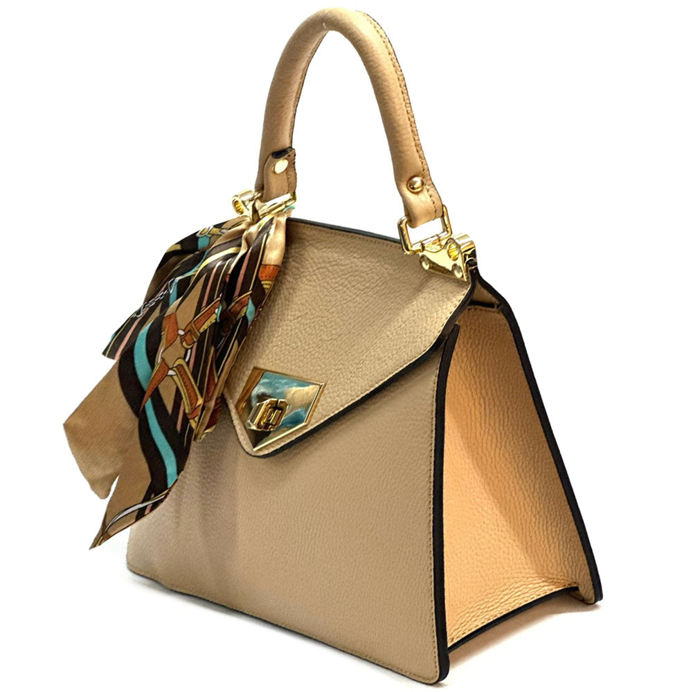 Isabella Leather Bag - Made In Italy
