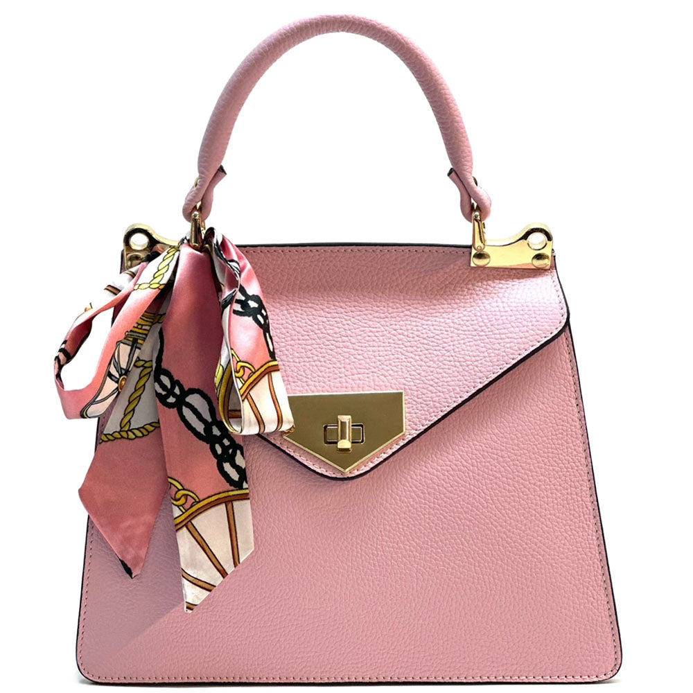 Isabella Leather Bag - Made In Italy