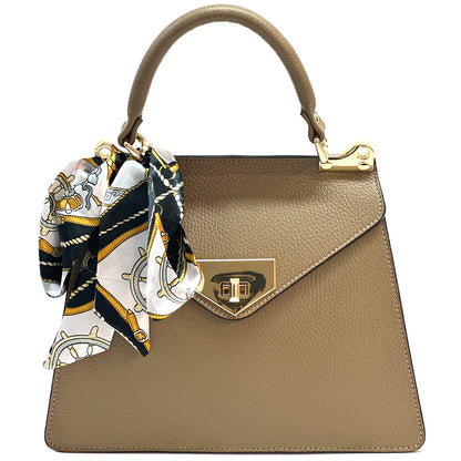 Isabella Leather Bag - Made In Italy
