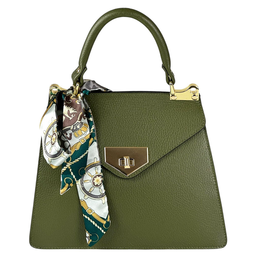 Isabella Leather Bag - Made In Italy