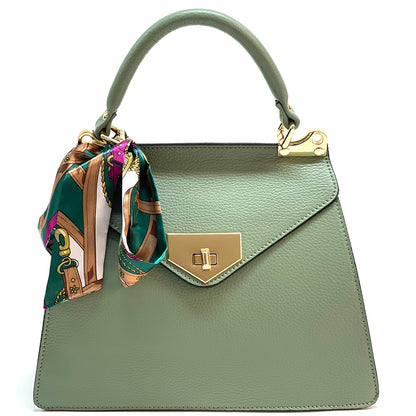 Isabella Leather Bag - Made In Italy