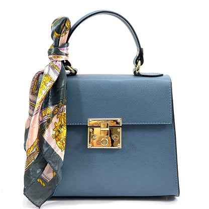 Bella Mini Tote small leather handbag - Made In Italy
