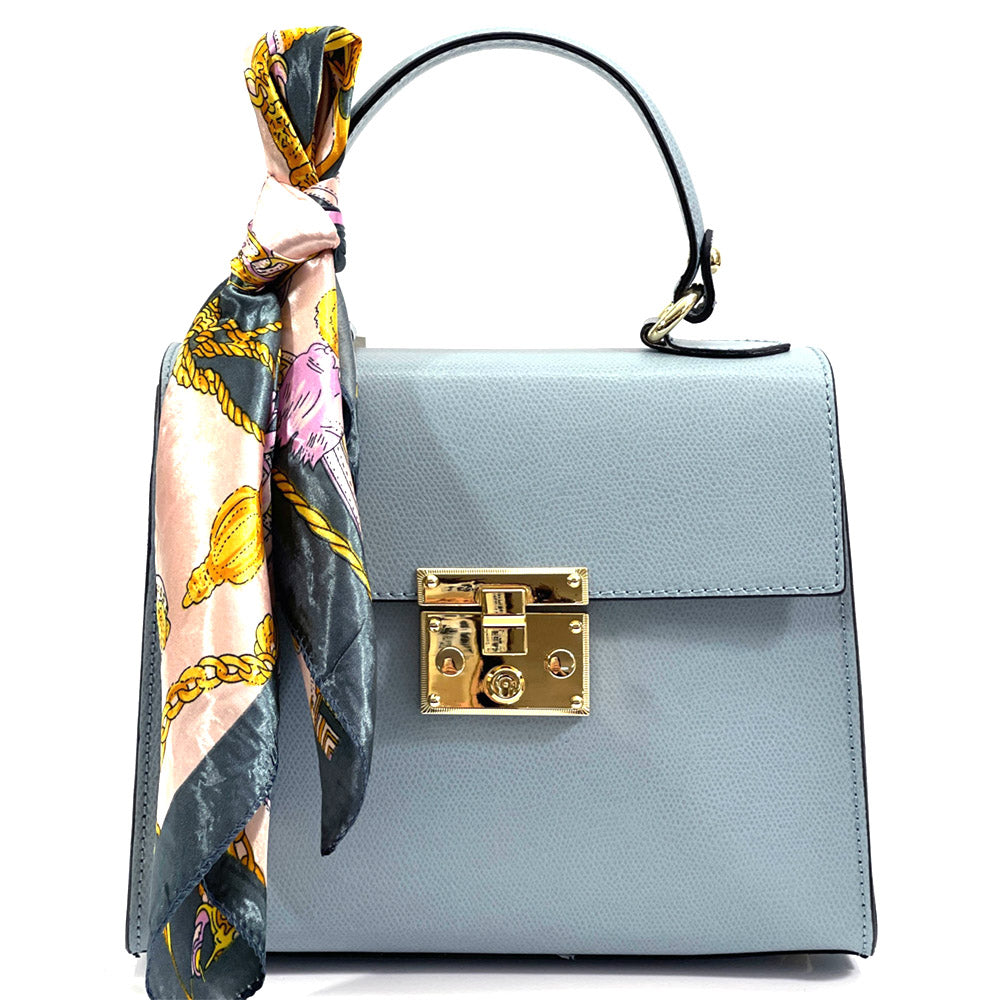 Bella Mini Tote small leather handbag - Made In Italy